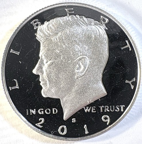2019 S Kennedy Half Dollar 99.9% SILVER PROOF Gem DCam Coin US 50c