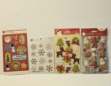 Sticker Assortment Christmas Holiday Scrapbooking Lot American Greetings