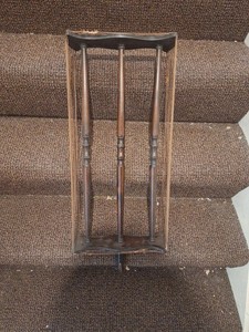 Antique RCA Radiola Wood Loop Antenna