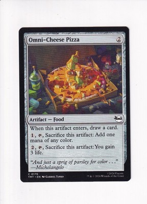MAGIC THE GATHERING MTG TEENAGE MUTANT NINJA TURTLES OMNI-CHEESE