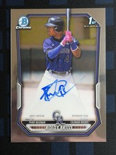 2026 BOWMAN CHROME PROSPECT AUTOGRAPHS#CPA-RB ROLDY BRITO AUTO