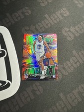 2021-22 Panini Prizm NBA Moses Moody Instant Impact Green Prizm Rookie Card #24