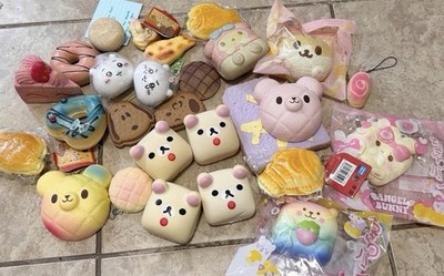 Squishy Lot of Slow Rising Foam Squeeze Toys, Ibloom Sanrio San-X J-Dream
