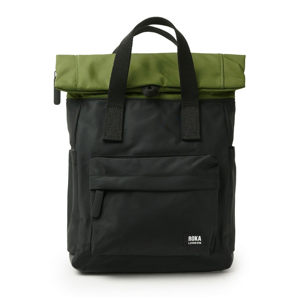 Roka Creative Waste Canfield B Recycled Nylon Small Black/Avocado