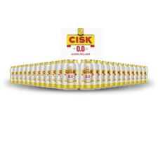 CISK 0.0% Alcohol Free Lager 24 x 330ml (Cans)