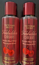 2 x New Scent Victoria s Secret Forbidden Cherry Fragrance Mist 8.4oz DUO Set