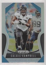 2019 Panini Prizm Silver Prizm Calais Campbell #156 1s6