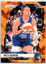 2024 Panini Prizm WNBA #13 Kayla McBride Ice Orange Prizms