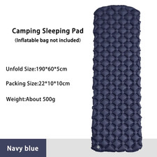 Camping Inflatable Mattress in Tent Folding Camp Bed Sleeping Pad Picnic Blanket