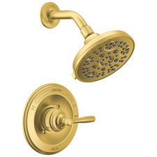 Delta T142985-GB Roe Shower Only Trim Kit Brushed Gold Monitor Pressure Balance