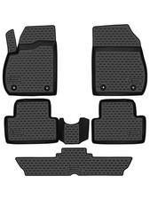 3D TPE Fußmatten OPEL Zafira C Tourer ab 2012 | 7-Sitzer | 5-teilig | hoher Rand