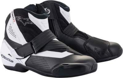Alpinestars SMX-1R Vented Low-Cut Motorcycle Boots Black Size EU 46, US 11.5 Alpinestars SMX-1R V2 Boots US 11.5 / EU 46 Black/Red | eBay main image 3