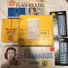 Kodak Brownie Reflex Synchro Model Camera in Original Box Bonuses