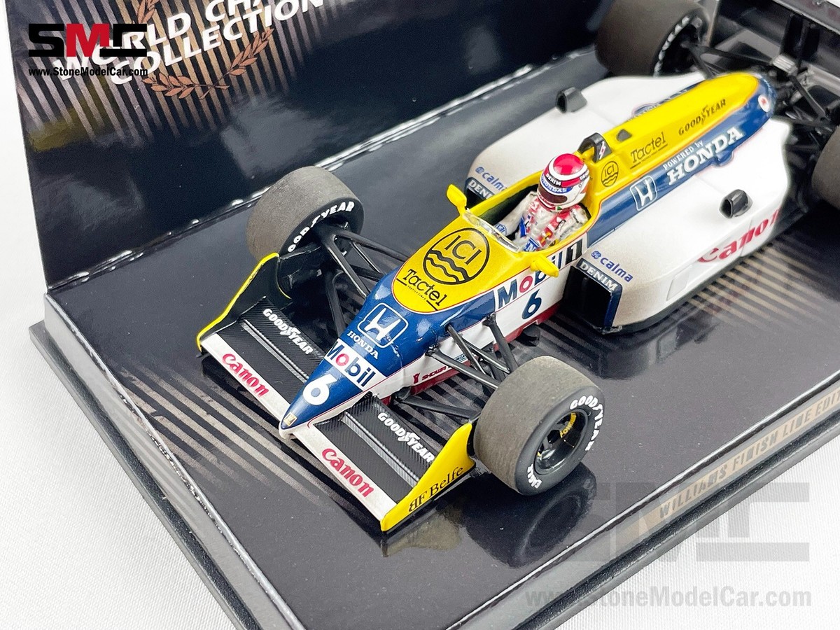 【新品未開封】　WILLIAMS FW11B ネルソンピケ1987 1/24 Williams F1 FW11B #6 Nelson Piquet Italy 1987 World Champion