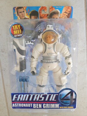 NEW FANTASTIC FOUR 4 ASTRONAUT BEN GRIMM THE THING FACE CHANGING