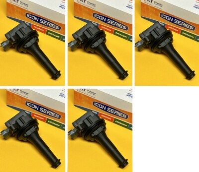 Ignition coils x 5 for Ford LS + LT + LV FOCUS 2.5L Turbo 06-12 B5254T3 HYDA