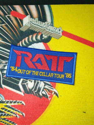 Ratt Patch Dokken Mötley Crüe Poison Krokus x