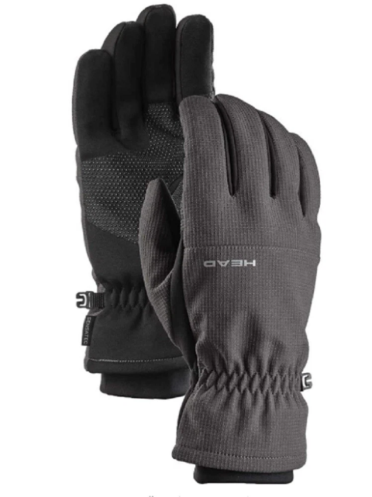 Head Men's Waterproof Hybrid Gloves Gray