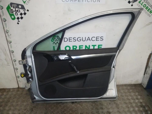 Für 2004-2010 Peugeot 407 Real Schwarz Leder Lenkrad