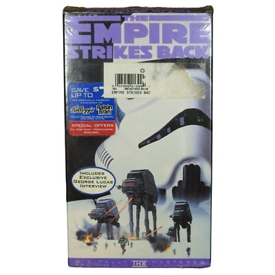 STAR WARS The Empire Strikes Back THX (VHS, 1995, Full Screen) NEW SEALED