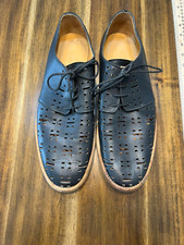 Marc Jacobs Handmade In Italy Leather Perforated Shoe Size 11