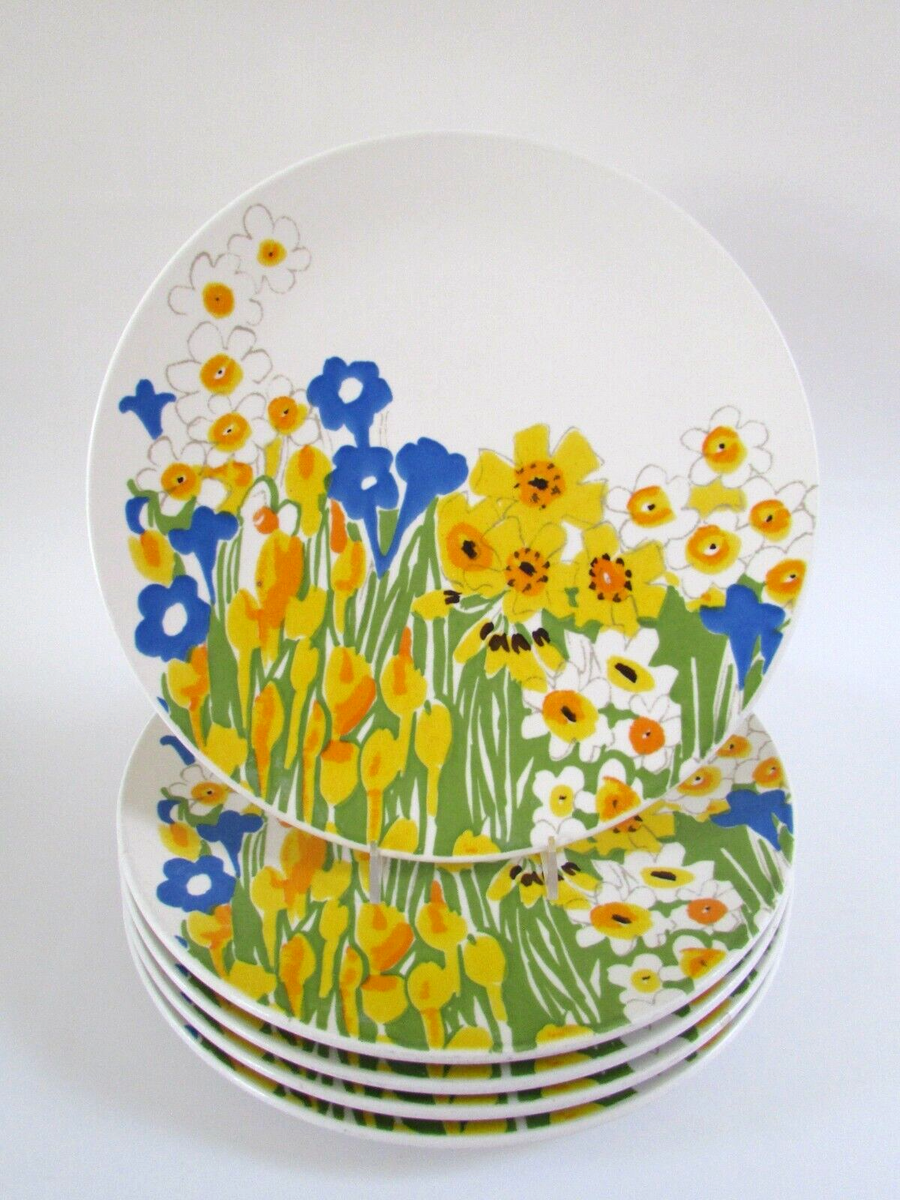 Vintage 70's VERA Neumann Field Flowers by Mikasa 10 5/8