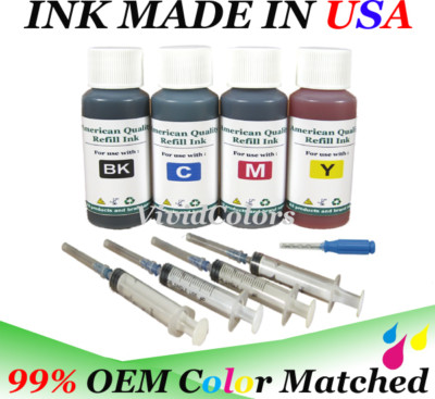 Premium Combo Ink Refill Kit for Canon PG-245/245XL CL-246/246XL 30mL/1oz