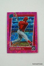 2021 Donruss Optic Base Rated Rookies Pink Velocity /249 Mickey Moniak Rookie RC