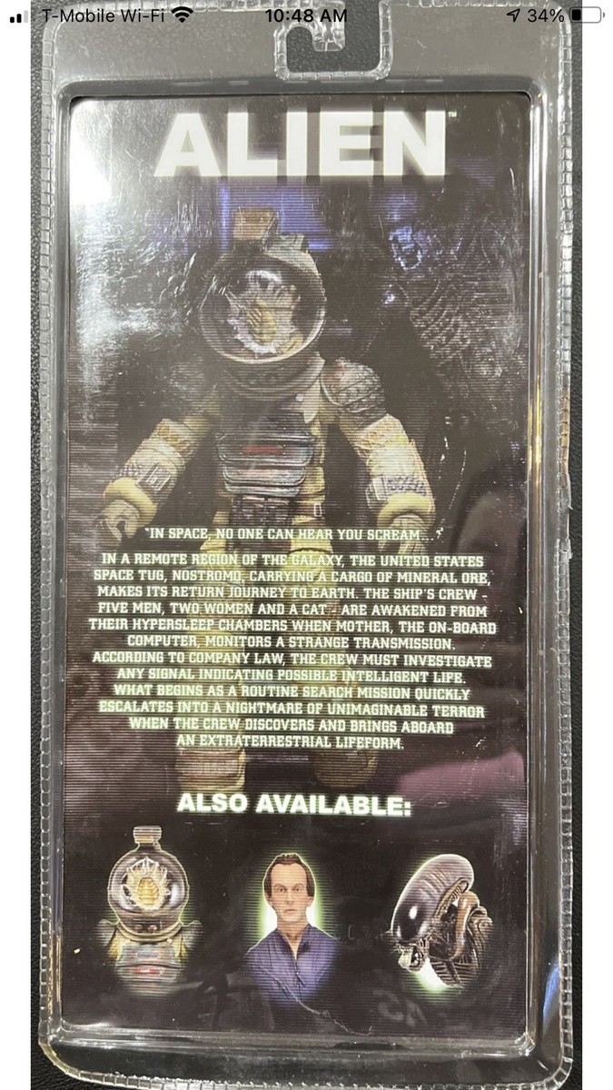 【NECA】エイリアン　KANE　フィギュア NECA Aliens - 7 Series 3 Kane (Nostromo Suit) Action Figure