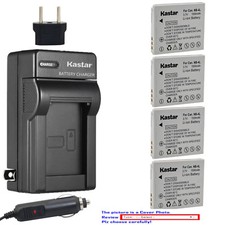 Kastar Battery AC Charger for Canon NB-4L NB-4LH  Canon IXY Digital Wireless