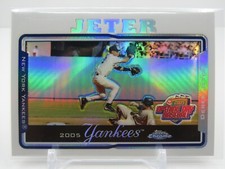 DEREK JETER 2005 TOPPS CHROME OPENING DAY REFRACTOR- YANKEES!!