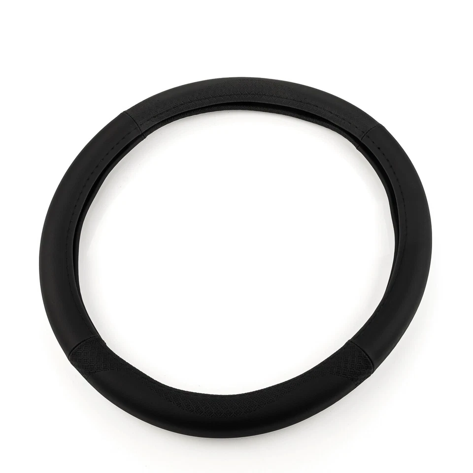 Funda De Volante Ø 38x9 Cm 15x3,5 Pulgadas Negra Para LAND ROVER - Imagen 2 de 4