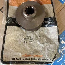 Ariens # 10176 Snowblower Coupler for Splined Shaft * New-Old-Stock * OEM * NOS