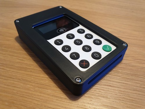Wall box secure enclosure mount for izettle card reader - Black *ENCLOSURE ONLY* - Picture 5 of 9