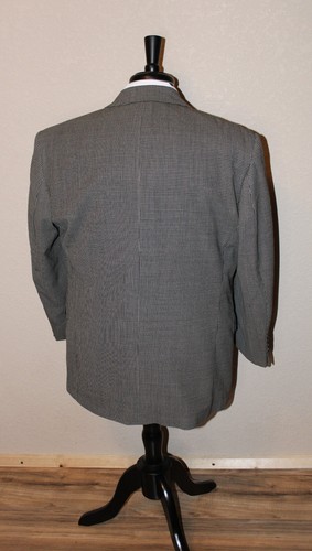 Gianfranco Ruffini Sport Coat Suit Jacket Men's 40 S Houndstooth Corporate Work - Picture 2 of 11