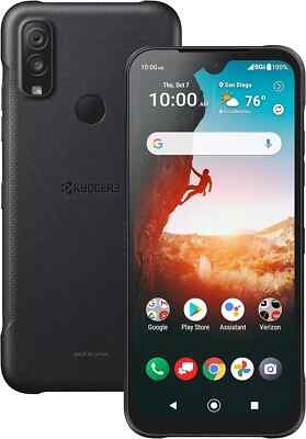 Kyocera DuraSport 5G UW C6930 64GB Black Good (Verizon and Unlocked)**