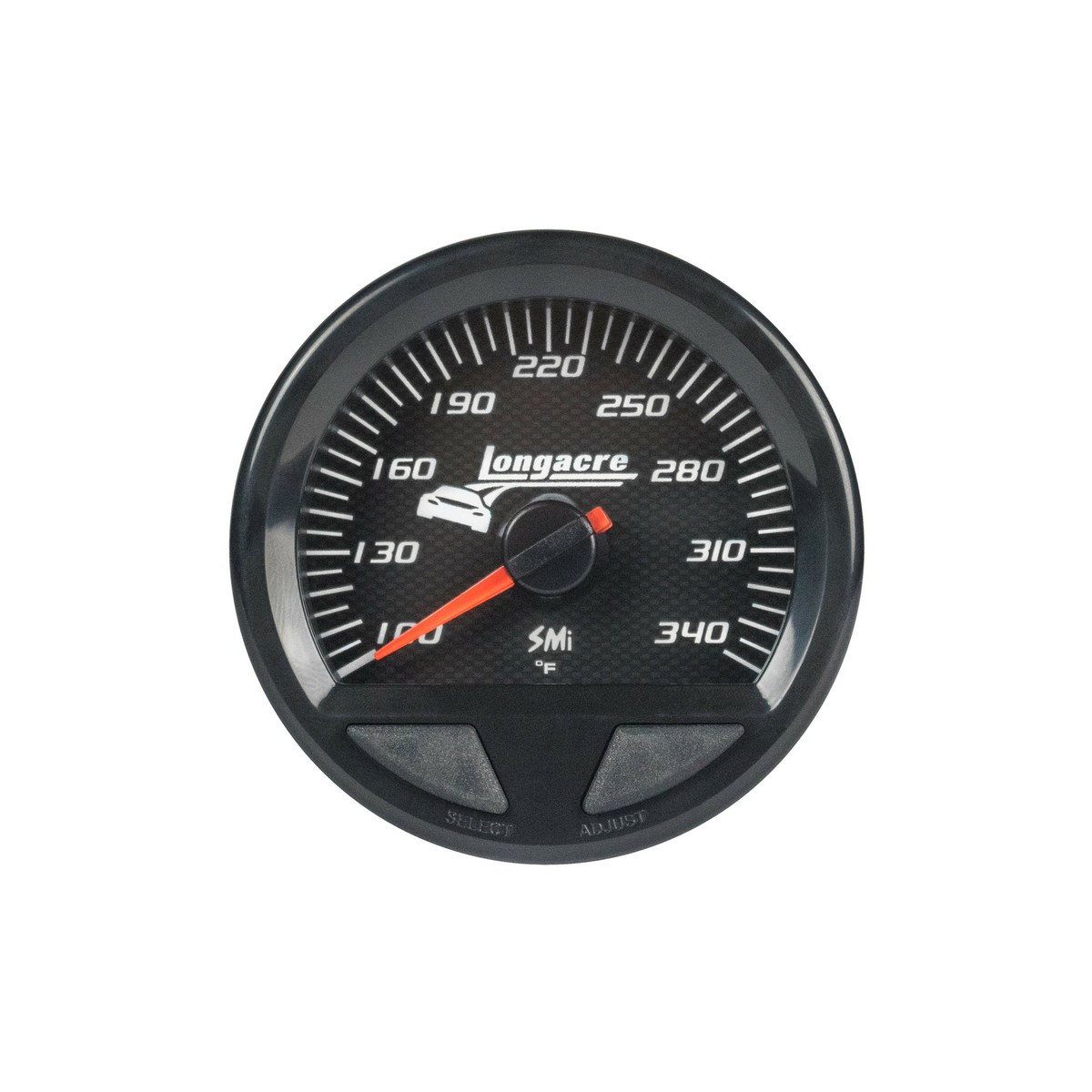 Longacre Waterproof SMI Oil Temperature Gauge 100-340f Longacre Waterproof SMI Oil Temperature Gauge 100-340f