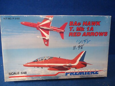 Premiere P 3102 1/48 BAE Hawk T. MK 1a Red Arrows Model Kit
