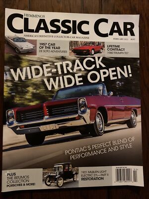 HEMMINGS CLASSIC CAR. AMERICA'S DEFINITIVE COLLECTOR CAR MAGAZINE. FEB.2021 #197