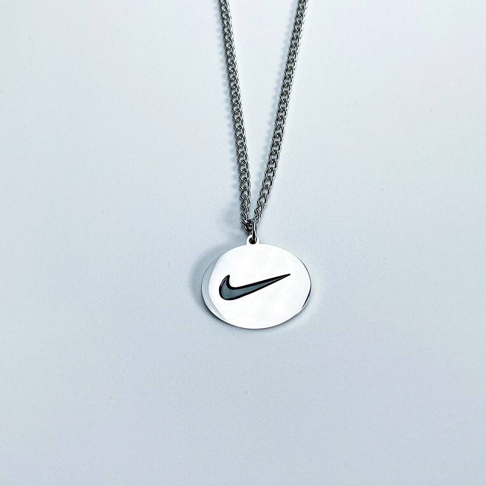 NIKE SWOOSH Halskette - silber - Kombi - Ostergeschenk - Geschenk für sie ihn - Bild 3 von 4