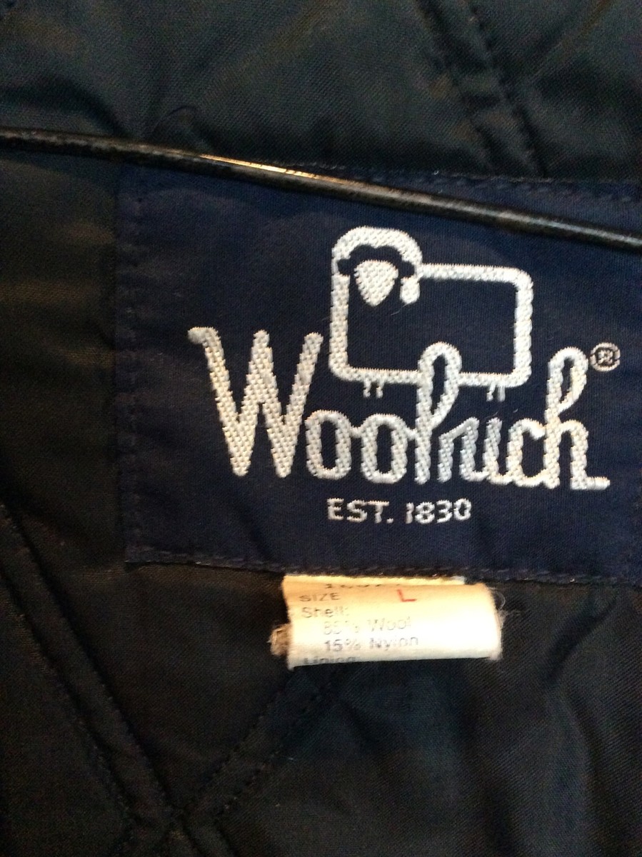 VTG Woolrich EST 1830 USA 16027 Thick Black/Red Bomber VTG Woolrich EST 1830 USA 16027 Thick Black/Red Bomber