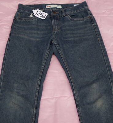 Levi 511 SLIM FIT Jean Pants for Boys 14 REG - W27 X L27. TAG NO. 125d