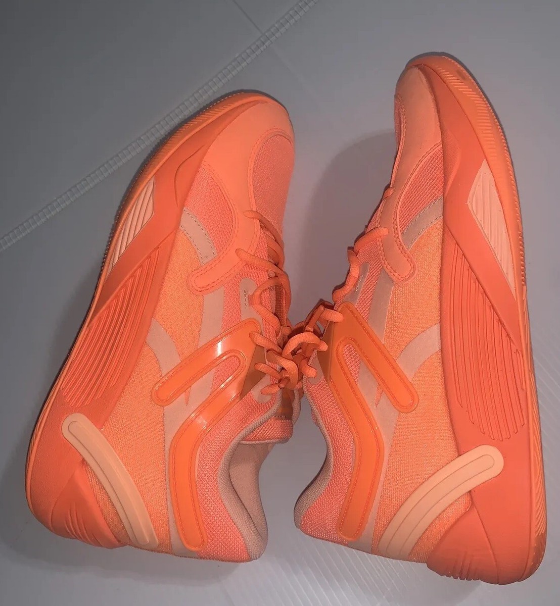 Puma Trc Blaze Court Basketball Mens Orange Sneakers  display picture 2