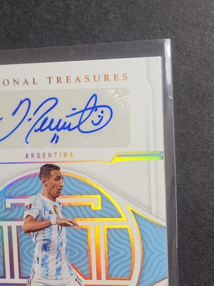 Panini National Treasures Di Maria Auto