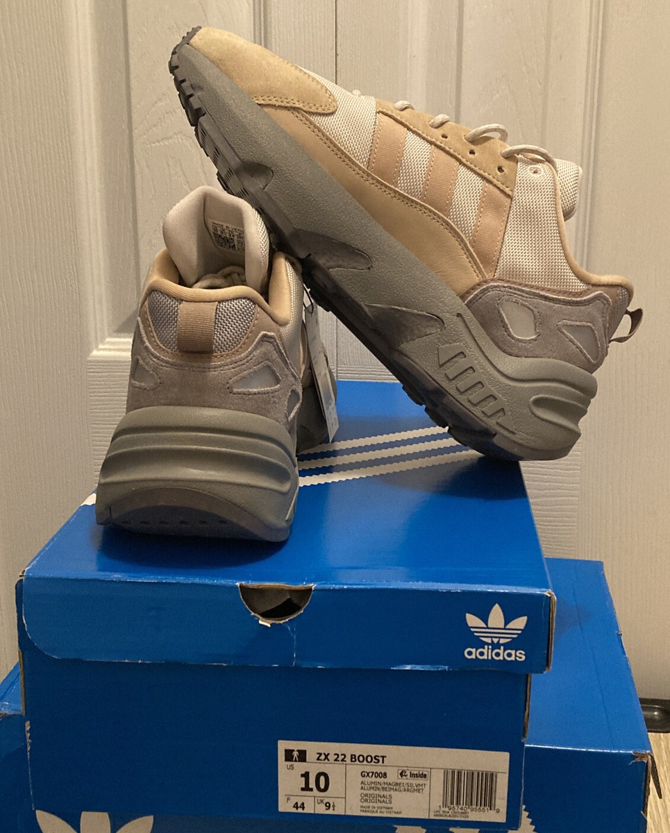 adidas ZX 22 Boost Aluminum Magic Beige - GX7008 Men's SZ-10 NEW W