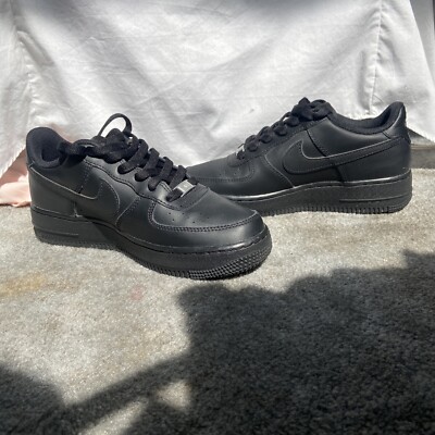 Size 6.5 - Nike Air Force 1 '07 Low Triple Black 194500874633 | eBay