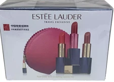 Estee Lauder Travel Exclusive 3 Pure Color Envy Sculpting Lipsticks Trio Set