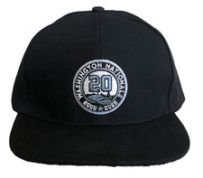 Washington Nationals 20th Anniversary Hat SGA 4/26/2025 Stadium Baseball Cap