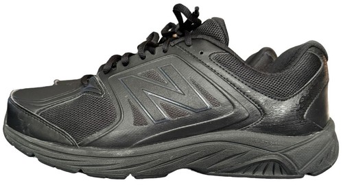 Mens New Balance 847v3 Walking Shoes Size 9 White With Black 