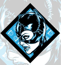 Duke Duel - Catwoman Batman DC Limited Edition Sold Out Art Print 12x12 x/125